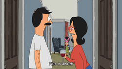 Tina Bobs Burgers Parents Fight GIF