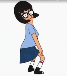 Tina Bobs Burgers Twerk Party GIF