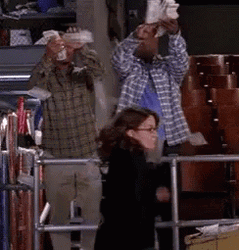 Tina Fey Awkward Money Dance GIF