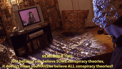 Tinfoil Hat Conspiracy Theory On Computer GIF