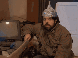 Tinfoil Hat Conspiracy Time GIF
