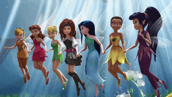 Tinkerbell And Fairies Bow Down GIF