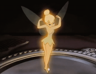 Tinkerbell Flexing Her Muscles GIF