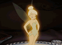 Tinkerbell Mirror Reflection GIF
