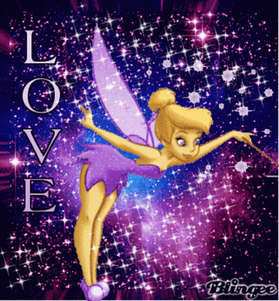 Tinkerbell Saying Love GIF