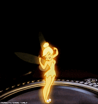 Tinkerbell Turning Around GIF