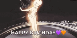 Tinkerbelle Disney Happy Birthday GIF