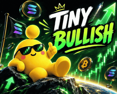 Tiny Bullish Advertisement Yellow Character Sunglasses GIF