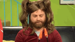 Tiny Clap Zach Galifianakis GIF