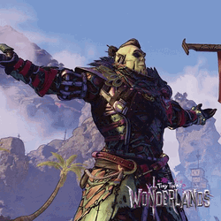 Tiny Tina Wonderland Video Game Orc Witness Me GIF