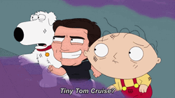 Tiny Tom Cruise Family Guy Parody GIF