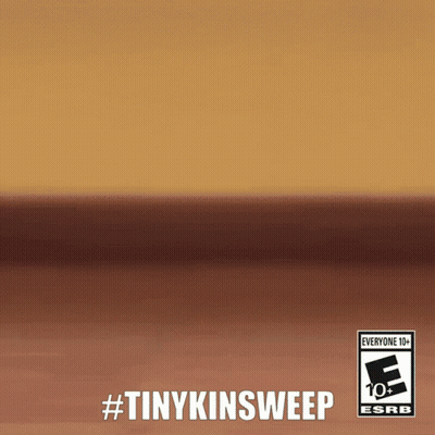 Tinykin Sweep Video Game Ad GIF