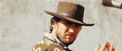 Tip Hat Clint Eastwood GIF