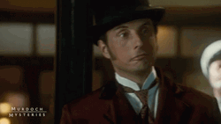 Tip Hat Pout Silly Yannick Bisson GIF