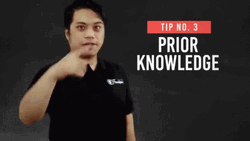 Tip No 3 Prior Knowledge GIF | GIFDB.com