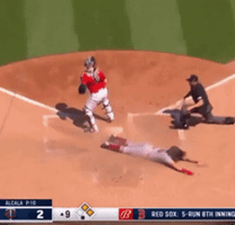 Tired Brandon Marsh GIF