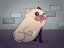 Tired Cat Night Night GIF