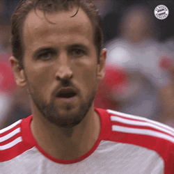 Tired Harry Kane Staring GIF