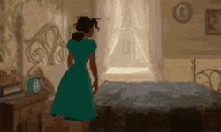 Tired Princess Tiana GIF