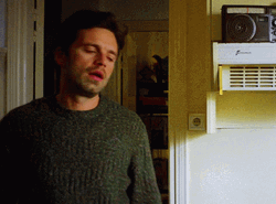 Tired Sebastian Stan Walk GIF