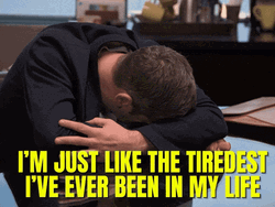 Tired Tuesday Sleeping Man GIF