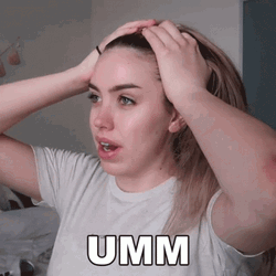 Tired Woman Umm  GIF