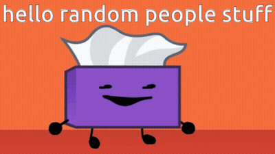 Tissue Box Hello Random People Stuff GIF