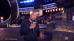 Titan Games Eyebrow Raise Dwayne Johnson GIF