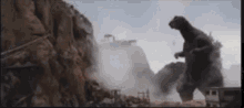 Titan Godzilla Tackle GIF