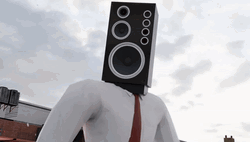 Titan Speakerman Checking What Time Is It GIF