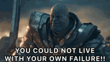 Titan Thanos Inspiring Quote  GIF