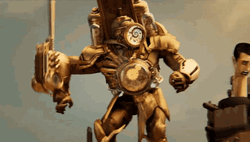 Titan Tv Man GIF