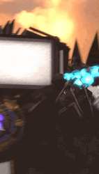 Titan Tv Man Blue Orb Skibidi Toilet GIF