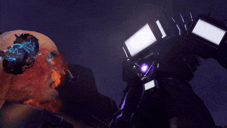 Titan Tv Man Light Rays GIF