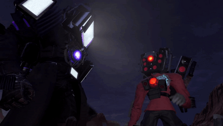 Titan Tv Man Purse Fight GIF