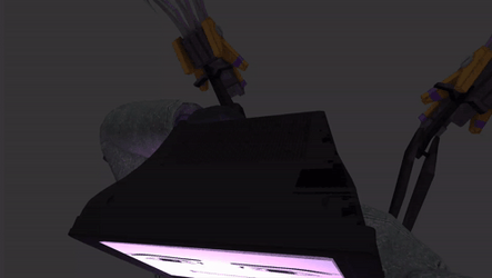 Titan Tv Man Smile On The Screen GIF