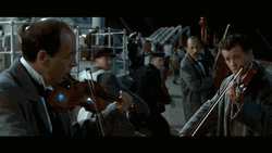 Titanic Sinking String Band Playing GIF