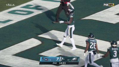 Titans Vs Eagles Football Game GIF