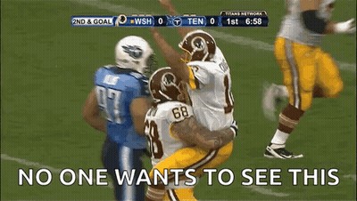 Titans Vs Redskins Football GIF