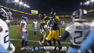 Titans Vs Steelers Football Game GIF