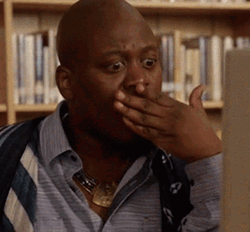  Titus Andromedon When Something Bad Happens Reaction GIF