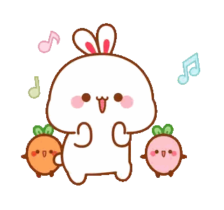 Tkthao219 Bunny Sticker