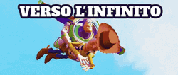 To Infinity And Beyond Buzz And Woody  GIF