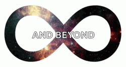 To Infinity And Beyond Colorful Space GIF