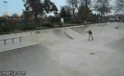 To Infinity And Beyond Skateboard Incident  GIF