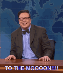 To The Moon Elon Musk Raising Hand GIF
