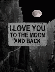 To The Moon Lunar Eclipse GIF
