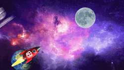 To The SafePal Red Rocket GIF