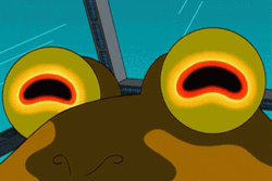 Toad Hypnotic Futurama Eye GIF