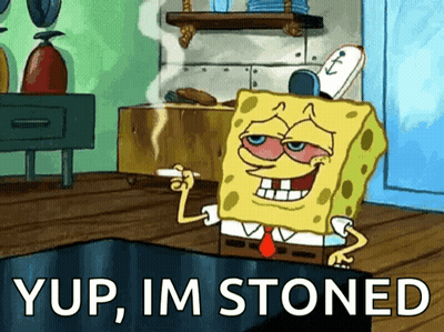 Toaster Cartoon On Kitchen Counter GIF